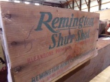 REMINGTON SHUR SHOT WOODEN CRATE