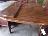PINE DINING ROOM TABLE WITH EXTRA LEAF