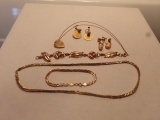 10 12 AND 14 KT GOLD FILLED JEWELRY 16 DET