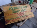 REMINGTON SHUR SHOT WOODEN CRATE 20 GAUGE WITH TAG FROM HERBERT HEARN HARDW