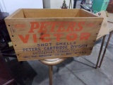 WOODEN CRATE PETERS VICTORS 20 GA