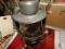 ANTIQUE NEW YORK CENTRAL LAMP WITH NEW YORK CENTRAL ON CLEAR GLOBE