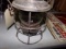 ANTIQUE KEROSENE LAMP RF AND P WITH CLEAR GLOBE