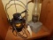 ELECTRICFIED NYCS LAMP AND ANTIQUE OIL LAMP