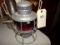 ANTIQUE KEROSENE LANTERN WITH RED GLOBE AND SOU RY