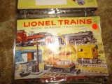 NOTEBOOK FULL OF EARLY LIONEL ADVERTISINGS 1930 AND 1950 AND MORE