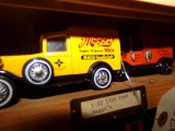 SET OF FIVE MATCHBOX CARS TO INCLUDE 1930 FORD MODEL A MAGGIES 1912 FORD MO