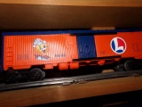EIGHT LIONEL LINES ENGINE 8380 BOX CAR 9849 TANKER 6313 FREIGHT 6214 BOX CA