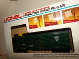 FIVE LIONEL NEW IN BOX OPERATING GIRAFFE CAR PA ORE CAR PRR 5724 US 5727 LI