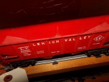 LIONEL COAL CAR LV 25000 ERIE FLATBED 3444 WITH CARGO AND HOBOS AND PA RR 3