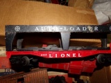 BOX LOT WITH OLDER LIONEL CARS AUTO LOADERS SIGNALS BOX CARS EMPTY BOXES EN