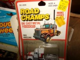 BOX FULL OF ROAD CHAMPS HOT WHEELS BJ AND THE BEAR AND MORE MOST NEW IN WRA