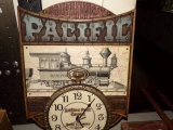 SOUTHWEST PACIFIC COMPANY CLOCK BATTERY OPERATED