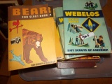 COLLECTION OF WEBELOS WOLF CUB AND BEAR CUB HANDBOOKS
