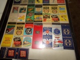 COLLECTION OF RAILROAD MATCHBOOKS FROM NORTH WESTERN WABASH NEW HAVEN B&O R