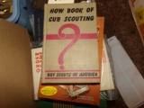 COLLECTION GIRL SCOUT CUB SCOUT BOOKS AND PAMPHLETS