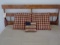 BED WITH ANTIQUE TIGER MAPLE HEADBOARD