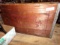 EARLY WOODEN PEPSI CRATE WITH SINCLAIR TROPHY