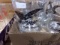 BOX WITH 12 MILLER MALT LIQUOR GLASSES