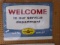 PENNZOIL WELCOME TO OUR SERVICE DEPT METAL