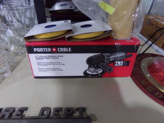 NEW IN BOX PORER CABLE VARIABLE SPEED SANDER