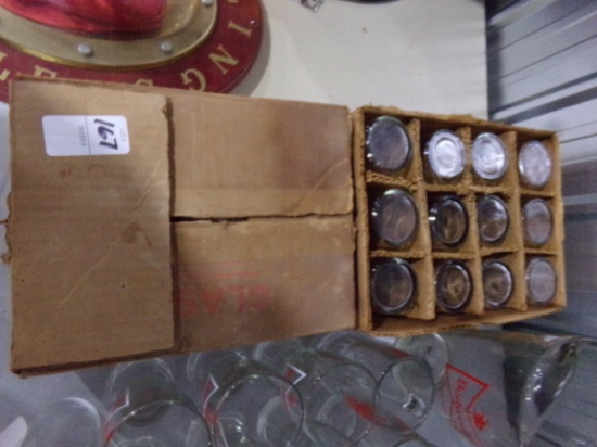 TWO BOXES NATIONAL PREMIUM BEER GLASSES NEW IN BOX