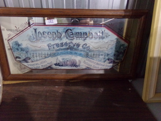 MIRRORED SIGN JOSEPH CAMPBELL PRESERVE SIGN