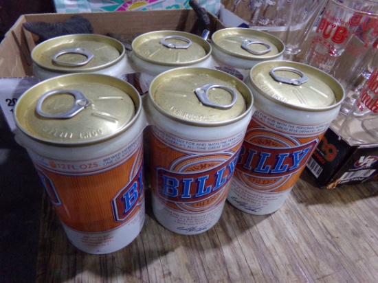 SIX PACK OF BILLY BEER