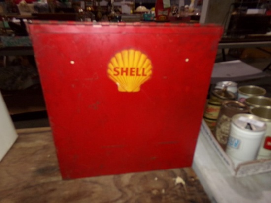 METAL SHELL LUBRICATION BOX WITH EARLY INSTRUCTIONAL DIAGRAMS