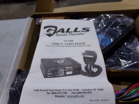 GALLS STREET THUNDER SIREN AMPLIFIER NEW IN BOX