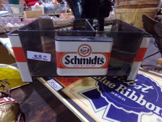 SCHMIDTS NAPKIN AND STRAW DISPENSER