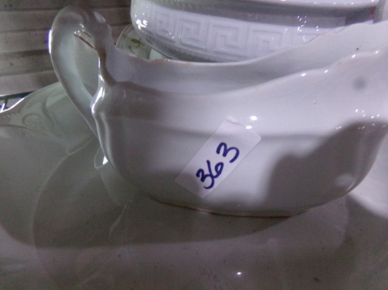 COVERED SERVING PIECE IRONSTONE PLATTERS AND MORE