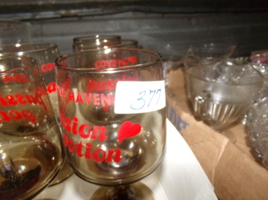 BOX OF COVE HAVEN PASSION POTION GLASSES