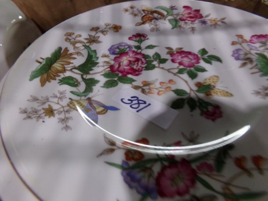 WEDGEWOOD BONE CHINA CHARMWOOD PATTERN APPROXIMATELY 60 PIECES