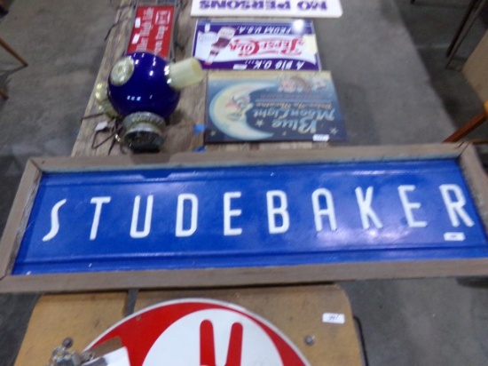 STUDEBAKER TRUCK TAILGATE FRAMED
