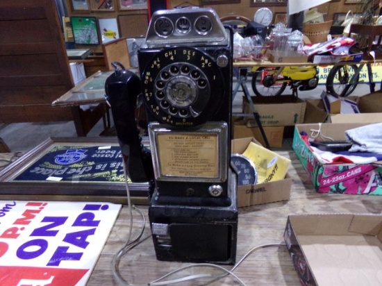 COIN OPERATED PAY PHONE BY AUTOMATIC ELECTRIC