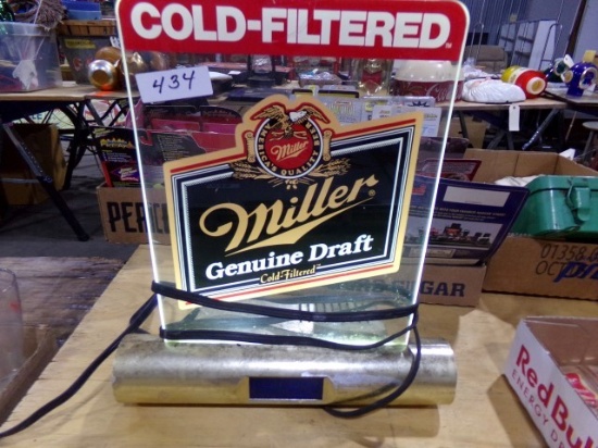 MILLER GENUINE DRAFT DIGITAL CLOCK