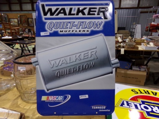 WALKER QUIET FLOW MUFFLER SIGN 24 X 16