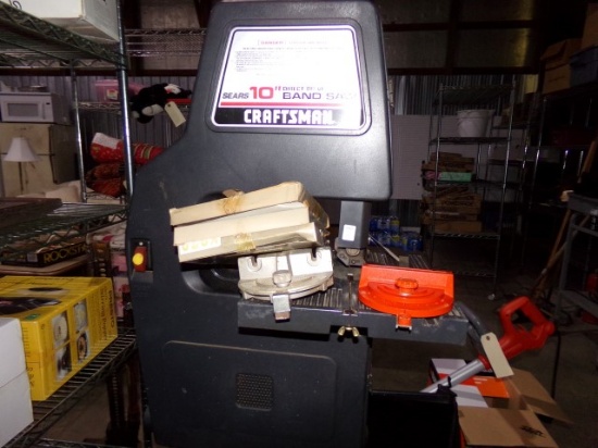 CRAFTSMAN 10 INCH DIRECT DRIVE BANDSAW WITH BLADES