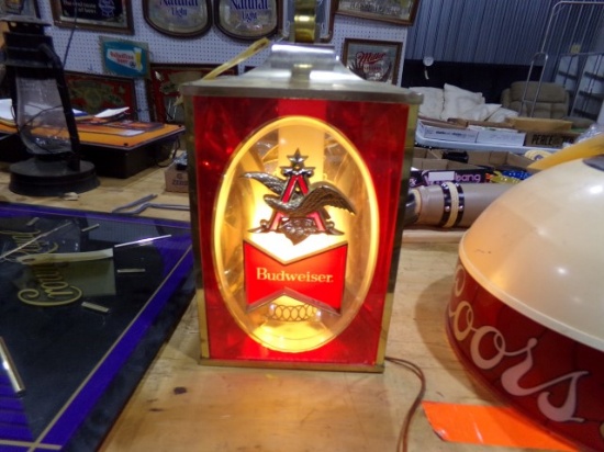 BUDWEISER HANGING LIGHT FIXTURE