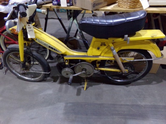 MOTOBECAN TRAVELER MOPED 1700 MILES NO TITLE