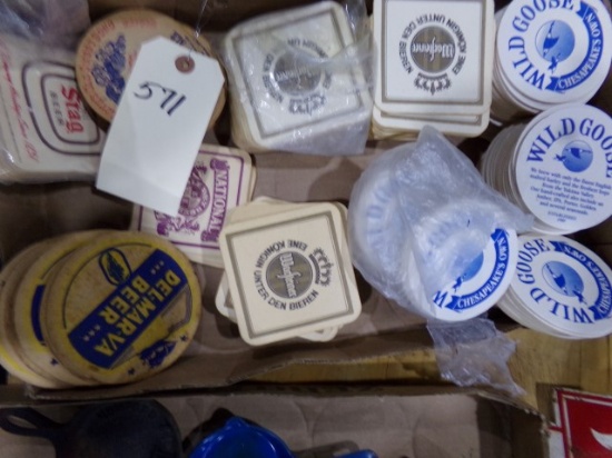 BOX OF COASTERS