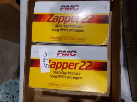 1000 ROUNDS PMC ZAPPER 22 LONG RIFLE