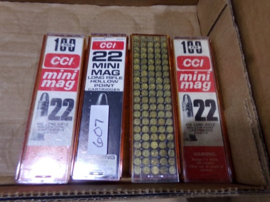 400 ROUNDS CCI 22 LONG RIFLE AMMO