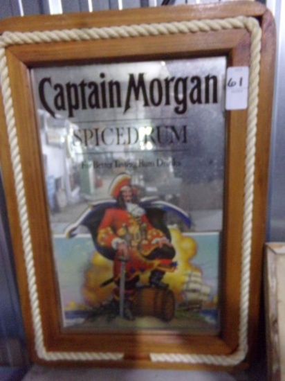 CAPTAIN MORGAN MIRROR SIGN 15 X 20