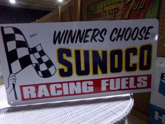 METAL WINNERS CHOOSE SUNOCO SIGN