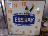 LIGHTED ESSKAY CLOCK
