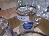BOX LOT WITH BRANDYWINE COLLEGE MUGS AND SHOT GLASSES