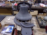 LARGE BELL 15 INCH ACROSS BRACKET IS BROKEN AND SLED