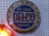 DELCO BATTERIES THERMOMETER 12 INCH
